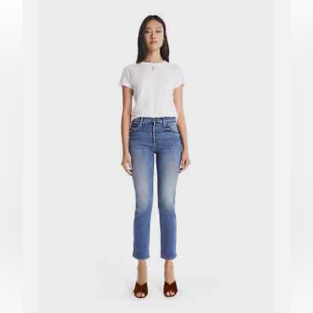 Mother Denim Pixie Tomcat Ankle Daytime Warrior Size 28. $228